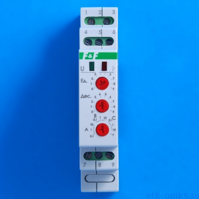 Фото PCU-501 24-264В AC/DC реле времени многофункциональное (выдержка времени после отключения питания) ЭТК Оникс